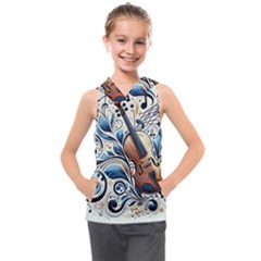 Kids  Sleeveless Hoodie 