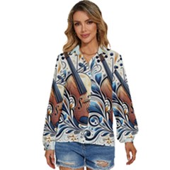 Women s Long Sleeve Button Up Shirt 