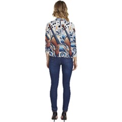 Women s Casual 3/4 Sleeve Spring Jacket 