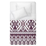 Illustration Ukrainian Folk Seamless Pattern Ornament Duvet Cover (Single Size)