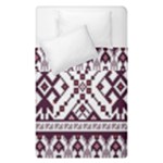 Illustration Ukrainian Folk Seamless Pattern Ornament Duvet Cover Double Side (Single Size)