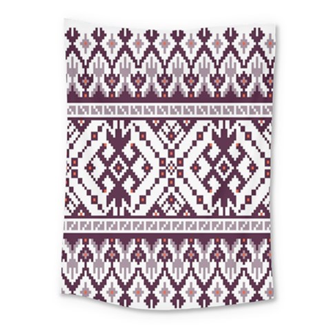 Illustration Ukrainian Folk Seamless Pattern Ornament Medium Tapestry from ArtsNow.com