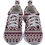 Illustration Ukrainian Folk Seamless Pattern Ornament Kids Athletic Shoes