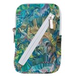 Abstract petals Belt Pouch Bag (Small)