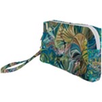 Abstract petals Wristlet Pouch Bag (Small)