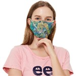 Abstract petals Fitted Cloth Face Mask (Adult)