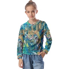 Kids  Long Sleeve T-Shirt with Frill  