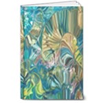 Abstract petals 8  x 10  Hardcover Notebook