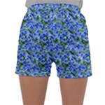 Blue Roses Garden Sleepwear Shorts