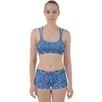 Blue Roses Garden Perfect Fit Gym Set