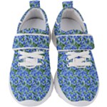 Blue Roses Garden Kids  Velcro Strap Shoes