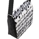 Flap Closure Messenger Bag (L) 