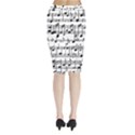 Midi Wrap Pencil Skirt 