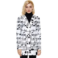 Button Up Hooded Coat  