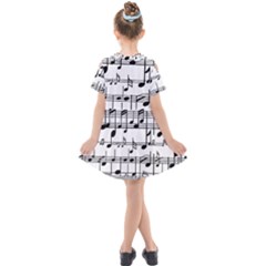 Kids  Short Sleeve Shirt Dress 