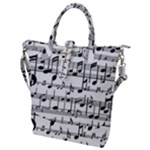 Harmonize Your Soul Buckle Top Tote Bag