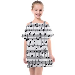 Kids  One Piece Chiffon Dress 