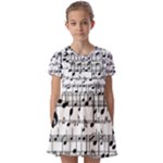 Harmonize Your Soul Kids  Short Sleeve Pinafore Style Dress