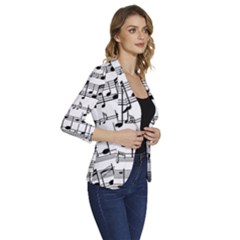 Women s One-Button 3/4 Sleeve Short Jacket 