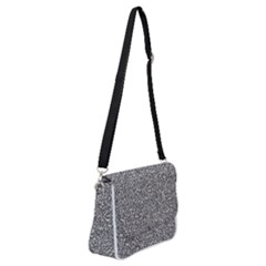 Shoulder Bag with Back Zipper 