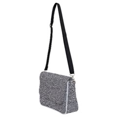 Shoulder Bag with Back Zipper 