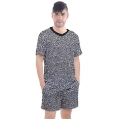 Men s Mesh T-Shirt and Shorts Set 