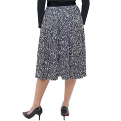 Classic Velour Midi Skirt  