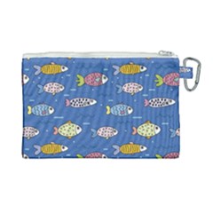 Canvas Cosmetic Bag (Large) 