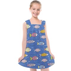 Kids  Cross Back Dress 