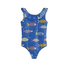 Kids  Frill Swimsuit 