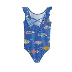 Kids  Frill Swimsuit 