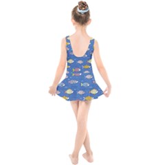 Kids  Skater Dress Swimsuit 