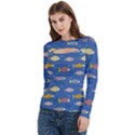 Women s Cut Out Long Sleeve T-Shirt 