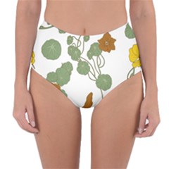 Reversible High-Waist Bikini Bottoms 