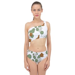 Spliced Up Two Piece Swimsuit 