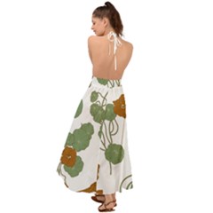 Backless Maxi Beach Dress 