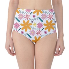 Classic High-Waist Bikini Bottoms 