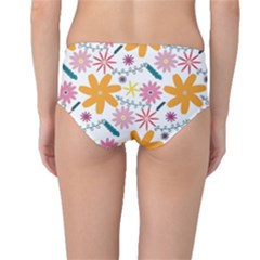 Mid-Waist Bikini Bottoms 