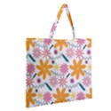 Zipper Large Tote Bag 