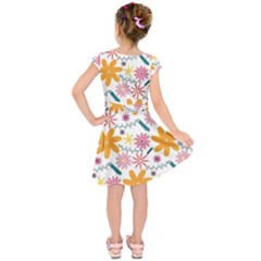 Kids  Short Sleeve Dress 