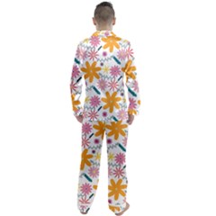 Men s Long Sleeve Satin Pajamas Set 