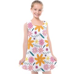 Kids  Cross Back Dress 