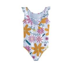 Kids  Frill Swimsuit 