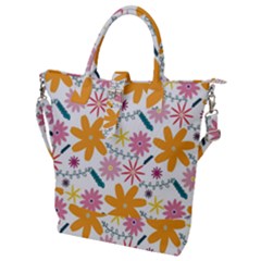 Buckle Top Tote Bag 