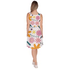 Knee Length Skater Dress With Pockets 