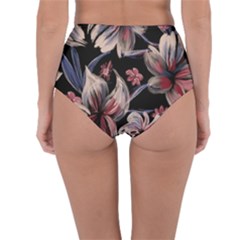 Reversible High-Waist Bikini Bottoms 