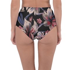 Reversible High-Waist Bikini Bottoms 