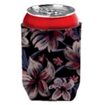 Flowers Floral Pattern Design Can Holder