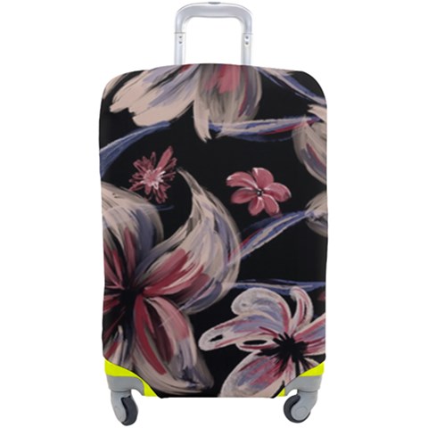 Flowers Floral Pattern Design Luggage Cover (Large) from ArtsNow.com