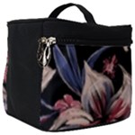 Flowers Floral Pattern Design Make Up Travel Bag (Big)